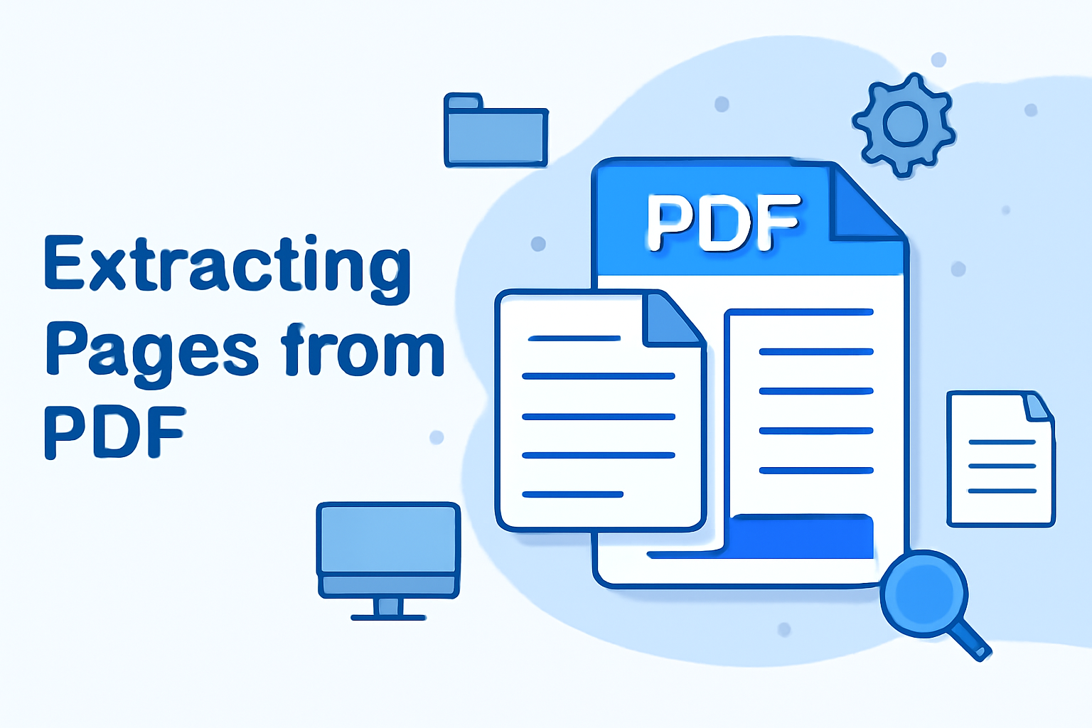 Extract Pages from PDF Online - Hero Image
